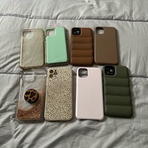 iPhone 11 Pro Max case bundle- gently used cases